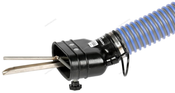 Насадка резиновая овальная с внутренним фиксатором на шланг D=75мм an075dp