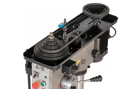 Станок сверлильный профессиональный с тисками, 1100 Вт, 25 мм, 5 скоростей, нарезание резьбы nd2554p