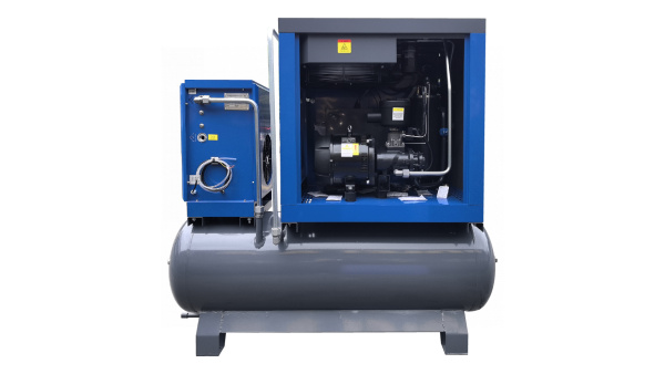 Компрессор винтовой, 11 кВт, 10 бар, 1550 л/мин, ресивер 410 л, осушитель ncb15rd