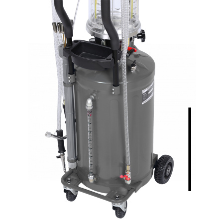 Установка для сбора масла пневматическая, 80 л, серая (ст.арт.2380) 2380g