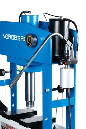 Пресс гидравлический, 75 т, пневмоуправление n3675a