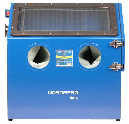 Камера пескоструйная настольная, боковая загрузка, 110 л ns1k