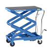 Стол подъемный гидравлический, 300 кг, двойные ножницы, синий n3t301b