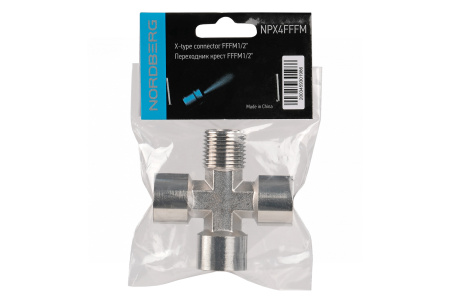 Переходник крест FFFМ1/2inch (Дюйм) npx4fffm