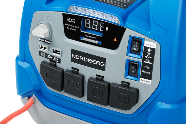 Пусковое портативное устройство 5/12 В, 18 А·ч wsa20