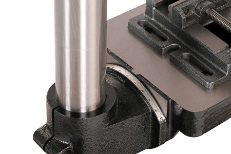 Станок сверлильный профессиональный (750 Вт, 20 мм, вариатор скорости, нарезание резьбы, тиски) nd2053pv