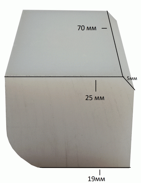 Блок скольжения для N4120A-4T (без прорезей) цб-0009091