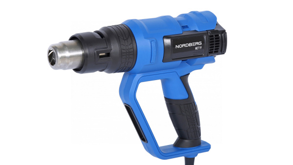 Фен, 4 насадки, в кейсе, 50-600 °С, 2000 Вт ne719