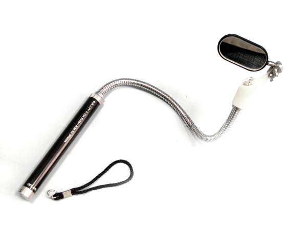 Зеркало на гибкой ручке с фонариком 500 мм, СТАНКОИМПОРТ ka-5204