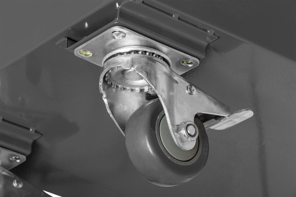 Тележка инструментальная, 3 полки, серая t1(g)