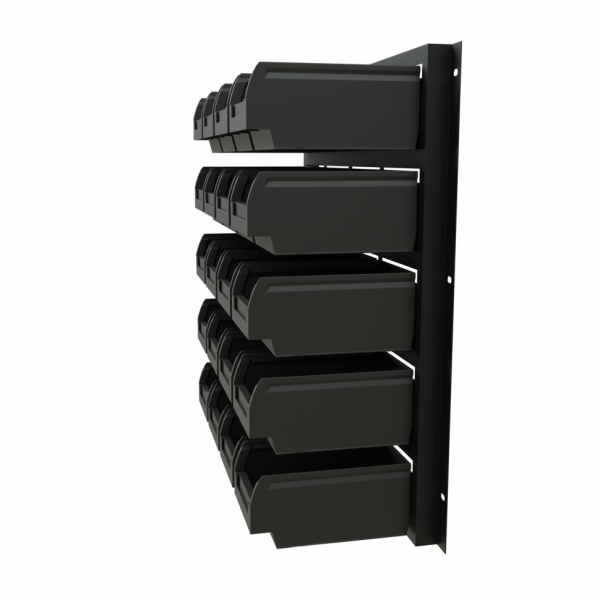 Держатель GAROPT для лотков 20шт (лотки в комплекте), крепление на стену или перфорированную панель gtppd9