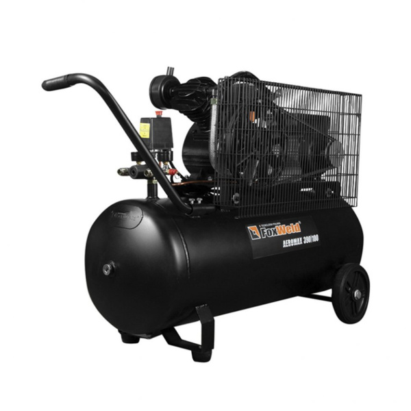 Компрессор масляный ременной AEROMAX 390/100 - Компрессор FOXWELD AEROMAX 390/100 масляный, ременной 7290 предназначен для подачи сжатого воздуха в пневмоинструмент и различное оборудование. Данная модель проста и удобна в эксплуатации. Прочный ко 7290