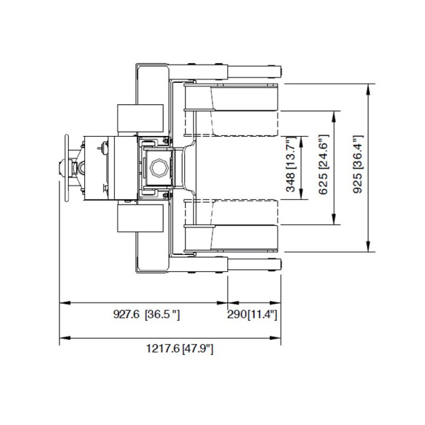 Комплект мобильных колонн (4 х 6,5 т), беспроводная связь, OMER, MCO 6,5 T 200381
