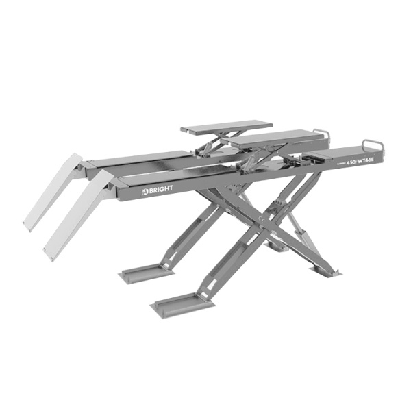 Подъёмник ножничный 4,5т, напольный, подъёмник второго уровня, под сход-развал, BRIGHT, GAMMA 450/WT48E 202372