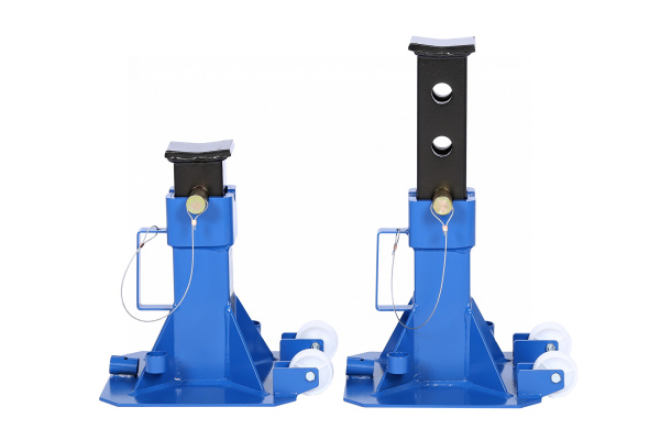 Подставка страховочная c колесами для перемещения, 22 т (комплект 2 шт.) n3022w