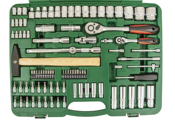 Набор инструмента (121 предмет) СТАНКОИМПОРТ НАБ.14.12.121 наб.14.12.121
