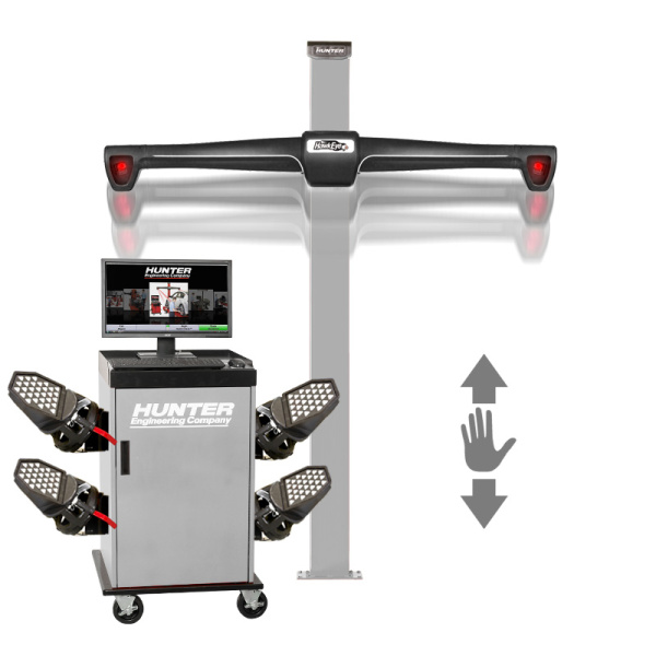 Стенд сход-развал 3D, QuickGrip, ручной лифт, мишени HS401, HUNTER, PA210E/HS222MLAEC 179586