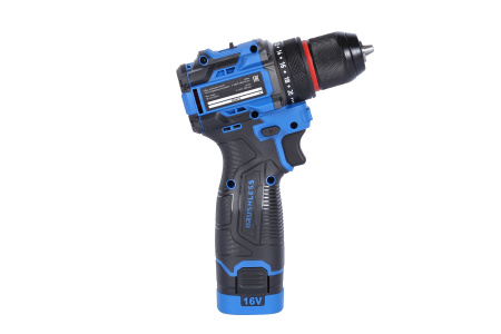 Шуруповерт аккумуляторный макс.Ø сверла 10 мм, 16 В, 60 Нм, 2 аккумулятора и зарядное устройство ne104k