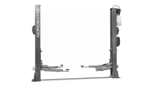 Подъемник двухстоечный 4,5 т, 380 В, серый n4125-4,5g