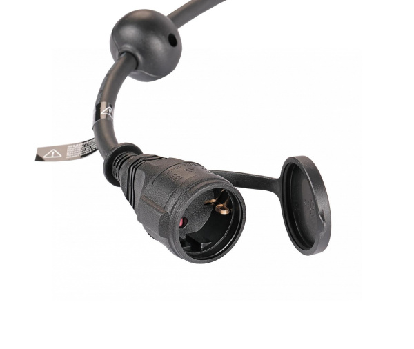 Удлинитель электрический на инерционной катушке, 15+1 м, 3 х 2,5 мм² 2515-2,5