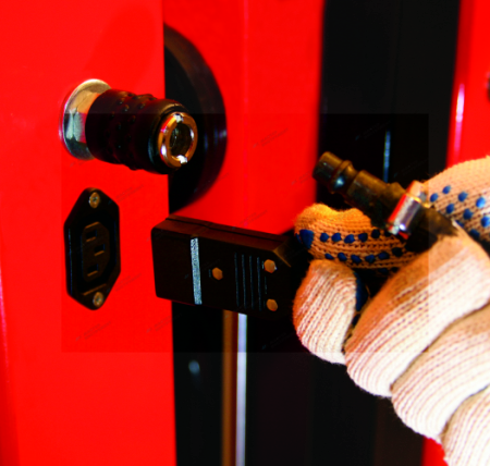 Вулканизатор с пневматическим приводом для грузовых авто сибек эльф-п