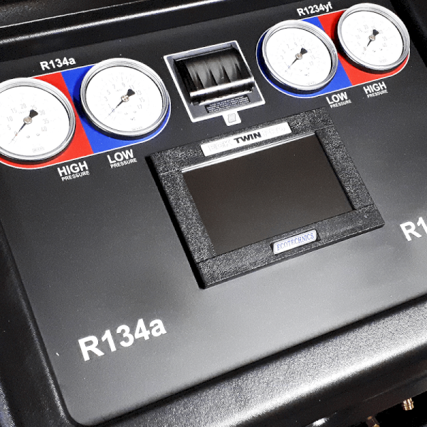 Установка для обслуживания автомобильных кондиционеров R134a и R1234yf/HFO ECOTECHNICS, ECK TWIN 12 196092