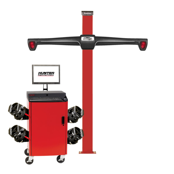 Стенд сход-развал 3D, 4-x камерный, неподвижная стойка, QuickGrip адаптеры, HUNTER, WA510E/HE421FC3E 187497