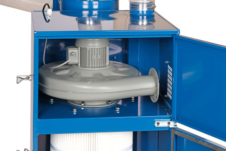 Камера пескоструйная с напорной системой подачи абразива и циклонной фильтрацией ns10p