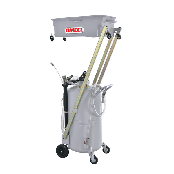 Комбинированная установка для слива/откачки масла 115 л.с поддоном на пантографе 65 л., DMECL, T6960115 201204