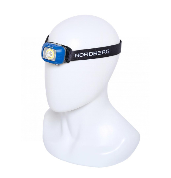 Фонарь светодиодный налобный, аккумуляторный 1951