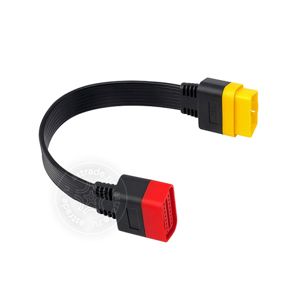 Кабель-удлинитель OBD-II, плоский шлейф, длина 36 см g009