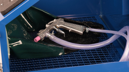 Камера пескоструйная настольная, боковая загрузка, 110 л ns1k