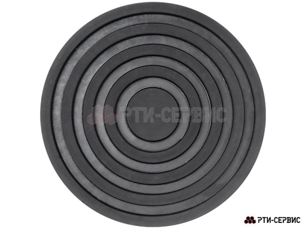 Накладка резиновая на домкрат подкатной ø105 h35 1002