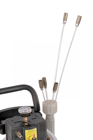 Установка для сбора масла пневматическая, 30 л, синяя 2330b