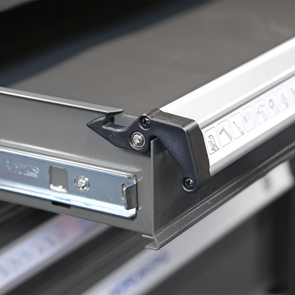 Тележка инструментальная, 7 выдвижных ящиков, серая t7n(g)