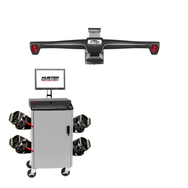 Стенд сход-развал 3D, 4-x камерный, настенное крепление камер, QuickGrip, HUNTER WA510E/HE421WM3BLKE 172804