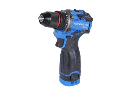 Шуруповерт аккумуляторный макс.Ø сверла 10 мм, 16 В, 60 Нм, 2 аккумулятора и зарядное устройство ne104k