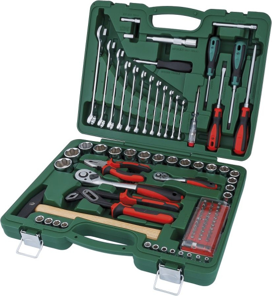 Набор инструмента (87 предметов) СТАНКОИМПОРТ НАБ.14.12.87 наб.14.12.87