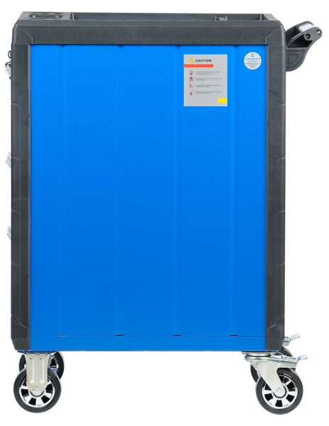 Тележка инструментальная, 5 выдвижных ящиков, с системой защиты от опрокидывания, синяя t5p(b)