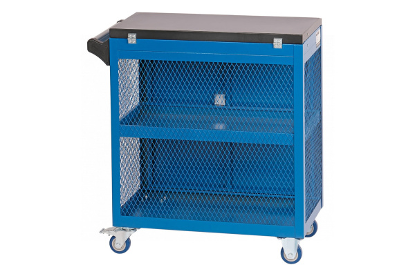 Тележка инструментальная, 3 полки с дверцами t2n