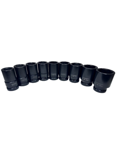 CS1239 Набор коротких ударных головок 1inch (Дюйм)27-50 мм. cs1239