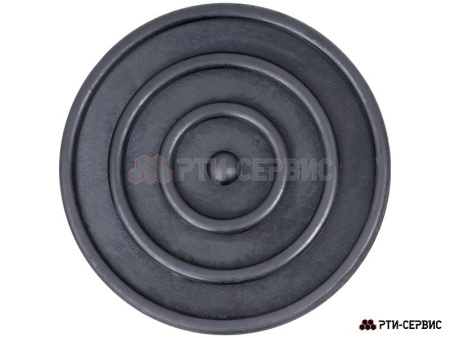 Резиновая накладка для подкатного домкрата ø100 h30 (ЭКОНОМ) 0002