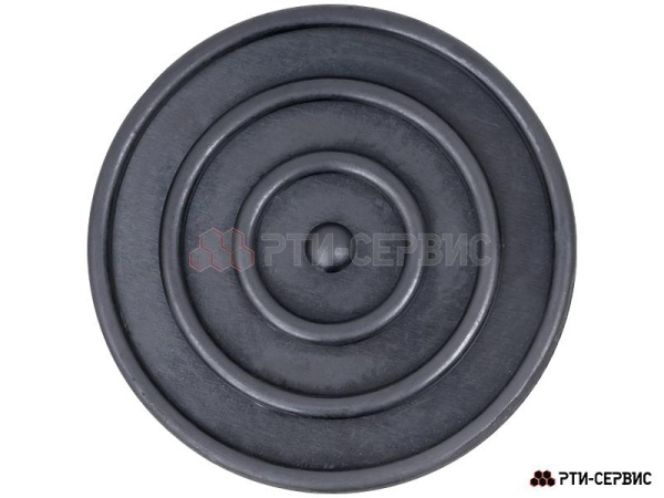 Резиновая накладка для подкатного домкрата ø100 h30 (ЭКОНОМ) 0002