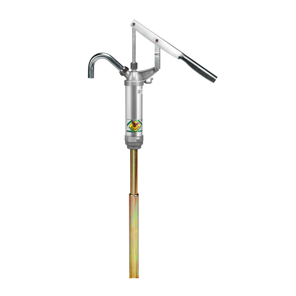 Ручной насос одинарного действия для бочек весом 50-220 кг с жестким изогнутым наконечником, RAASM, 31201 126947