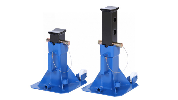 Подставка страховочная c колесами для перемещения, 22 т (комплект 2 шт.) n3022w