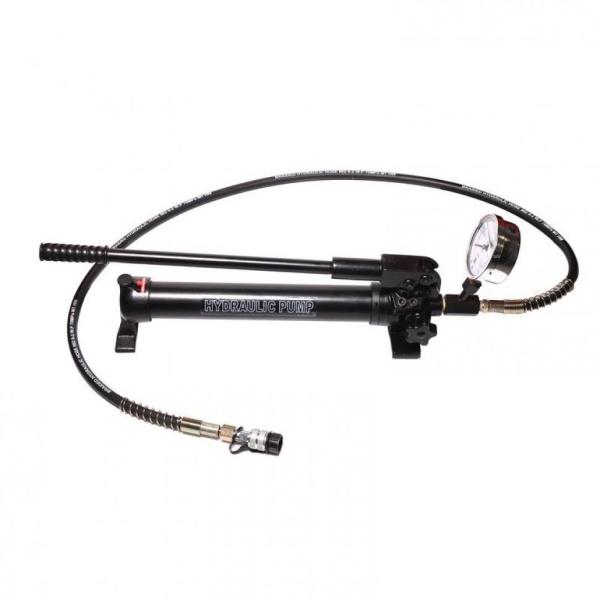 Насос гидравлический ручной с манометром(20-700bar,емкость масла-1л, длина-600мм,ширина-120мм,высота-240мм) fk-b700b