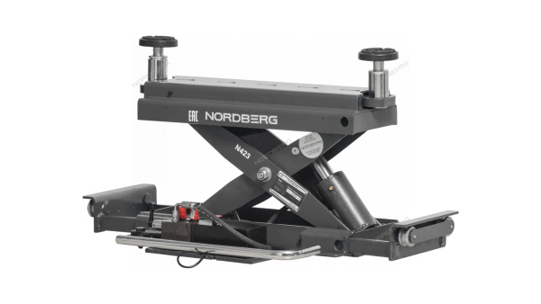 Траверса с ручным приводом г/п 2т. для подъемников N634, 4445J, 4450J, серая n423_g