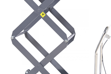 Стол подъемный гидравлический, 300 кг, двойные ножницы, серый n3t301g