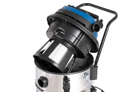 Пылесос двухтурбинный 80л 2400 Вт nv82