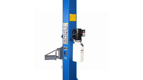 Подъемник двухстоечный 4 т, верхняя синхронизация, H=4 м, 220 В, синий n4120h1-4b_220